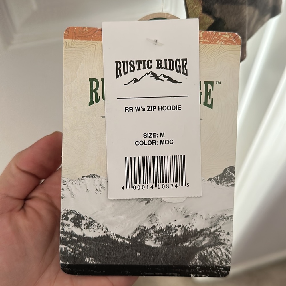 Rustic Ridge Womens Zip Hoodie - Picture 2 of 3